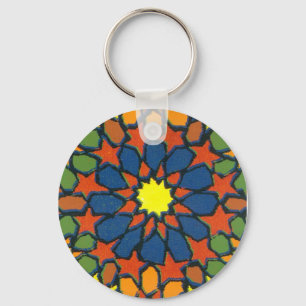 Islamic Pattern Keychain