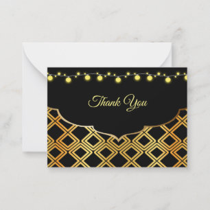 Islamic Pattern Thank You Card