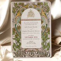 Islamic Sage Green Wedding Ottoman Turkish