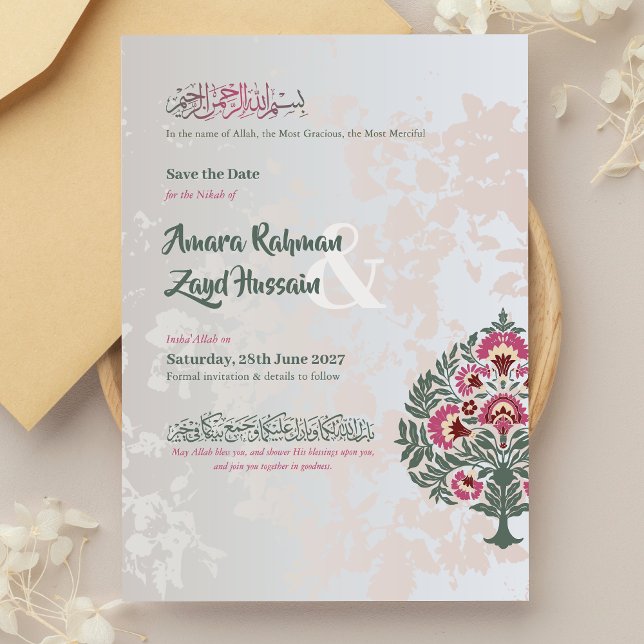 Islamic Save the Date – Nikah / Nikkah Wedding (Creator Uploaded)