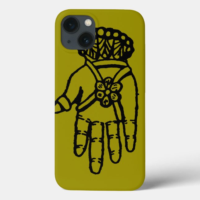 Islamic Symbol: Hamsa Case-Mate iPhone Case (Back)