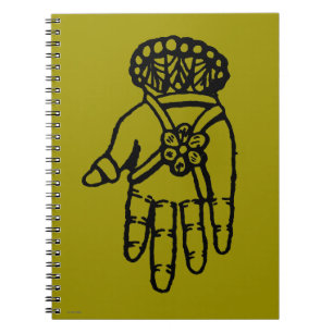 Islamic Symbol: Hamsa Notebook
