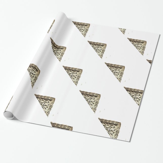 Islamic Temple Architecture Thunder_Cove  Wrapping Paper (Unrolled)