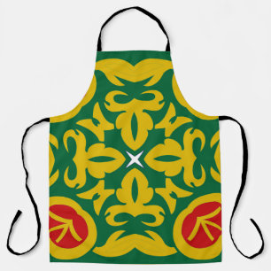Islamic Traditional Pattern. Bandanna print design Apron