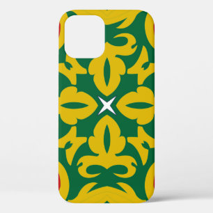 Islamic Traditional Pattern. Bandanna print design iPhone 12 Case
