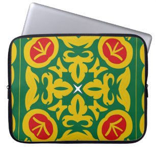 Islamic Traditional Pattern. Bandanna print design Laptop Sleeve