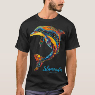 Islamorada FL Florida Keys Vintage Tribal Dolphin T-Shirt