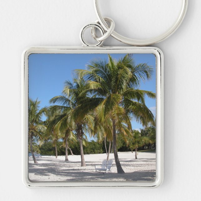 Islamorada Florida Beach Key Ring (Front)