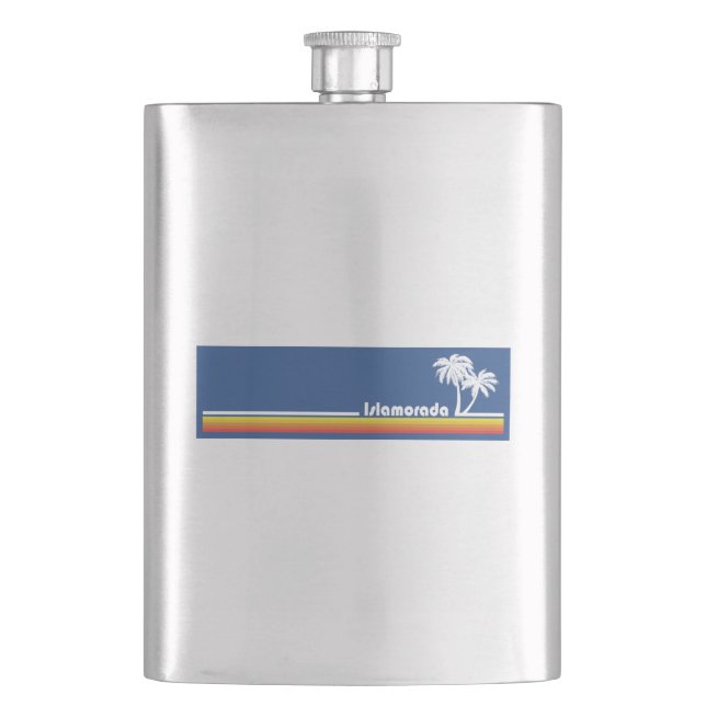 Islamorada Florida Hip Flask (Front)