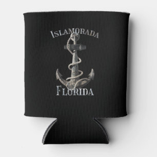 Islamorada Florida Keys Vacation Nautical Anchor Can Cooler