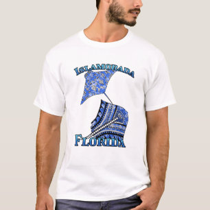 Islamorada Florida Keys Vacation Tribal Stingray T-Shirt