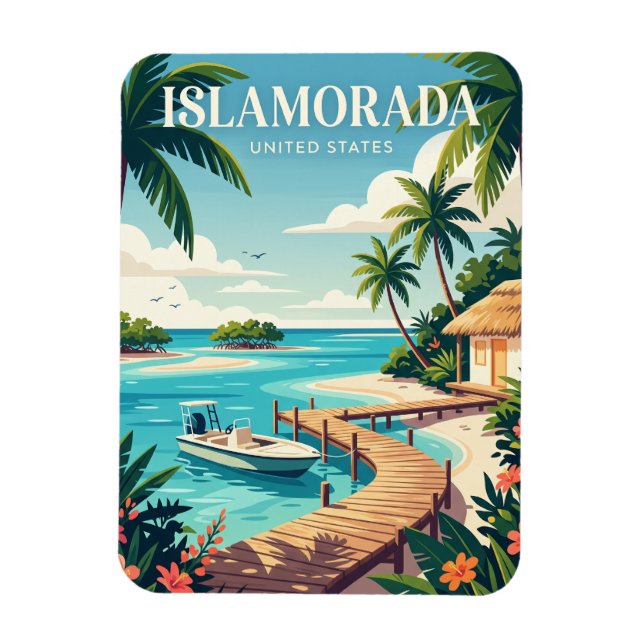 Islamorada Florida Magnet (Vertical)