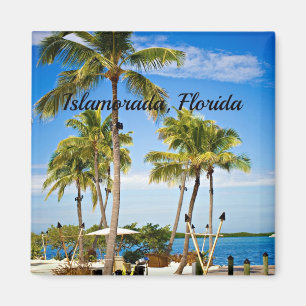 Islamorada, Florida Palm Trees Magnet