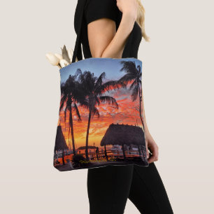 Islamorada, Florida sunset Tote Bag