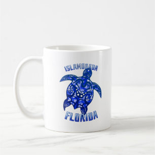 Islamorada Florida Vacation Tribal Turtle Coffee Mug