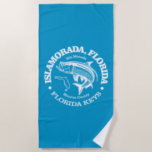 Islamorada (tarpon) beach towel