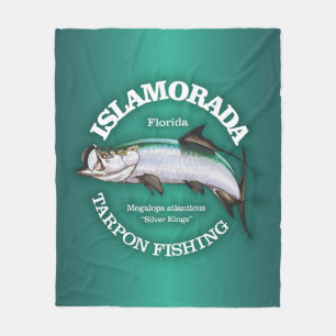 Islamorada (Tarpon) Fleece Blanket