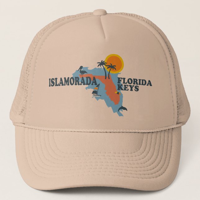 Islamorada. Trucker Hat (Front)