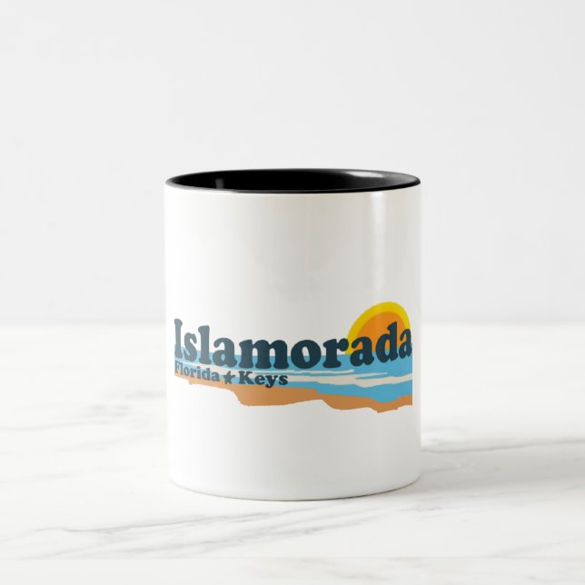Islamorada. Two-Tone Coffee Mug (Center)