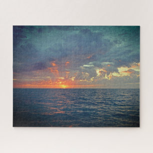 Islamoralda Florida Sunrise Beach Scene Jigsaw Puzzle