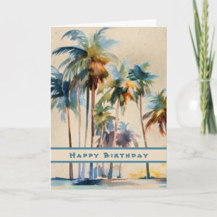 Island Breeze Happy Birthday Card