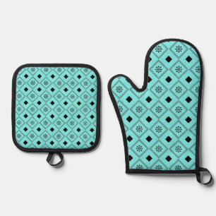 Island Breeze Oven Mitt & Pot Holder Set