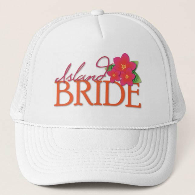 Island Bride Trucker Hat (Front)