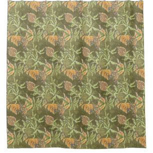 Island Browns Shower Curtain