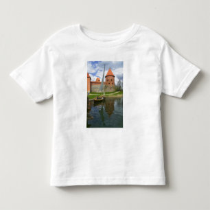 Island Castle by Lake Galve, Trakai, Lithuania Toddler T-Shirt