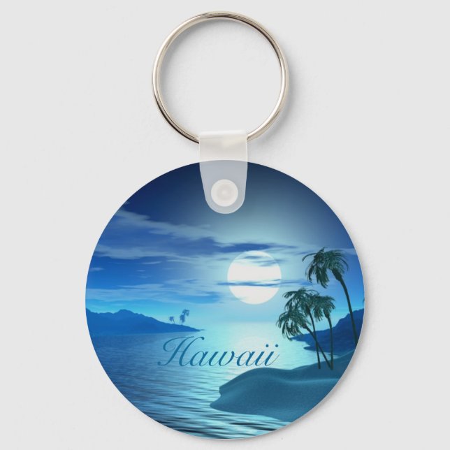 island cove-Hawaii Key Ring (Front)
