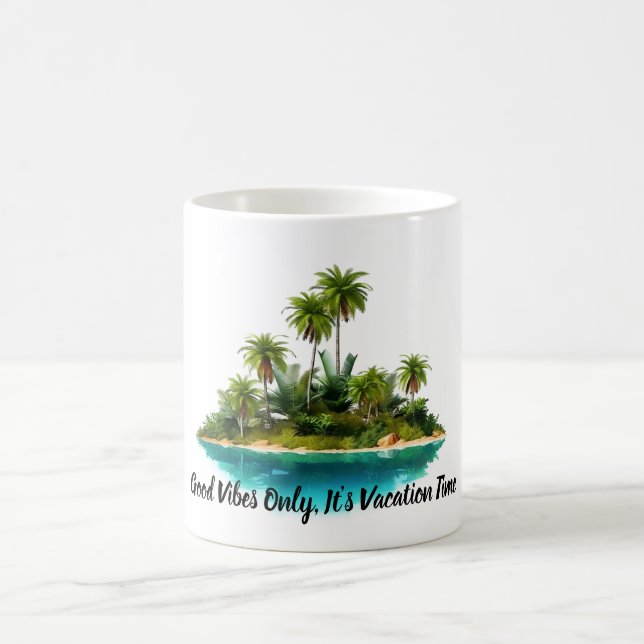 Island Dreams - The Caribbean Friends Collection Coffee Mug (Center)