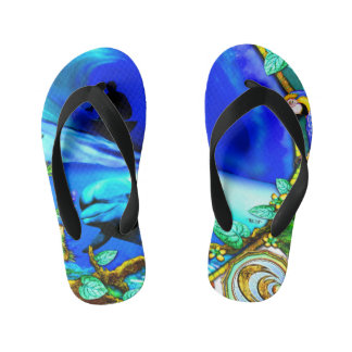 Island Echoes flops Kid's Thongs