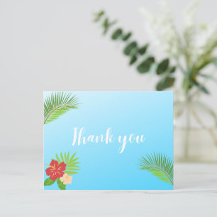 Island Escape Blank Postcard