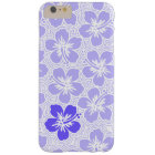 Island Floral Hawaiian Accent Hibiscus Pinstriped