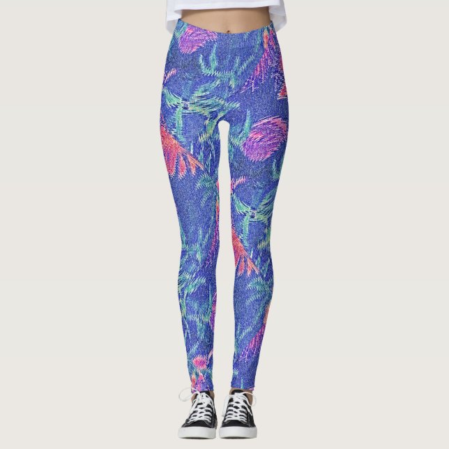 Island Floral Leggings (Front)