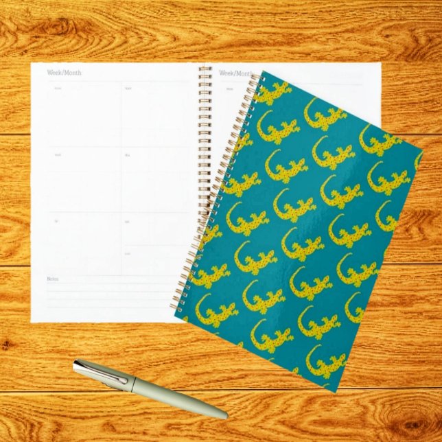 Island Gecko  Planner (Plan your projects and activities, throughout the year, in this Island Gecko Planner!)