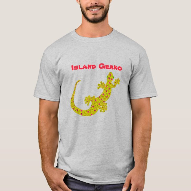 Island Gecko T-Shirt (Front)