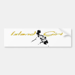 Island Girl - Philippines Bumper Sticker
