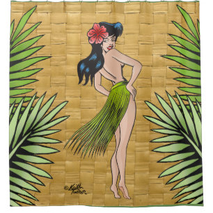 Island Girl Shower Curtain