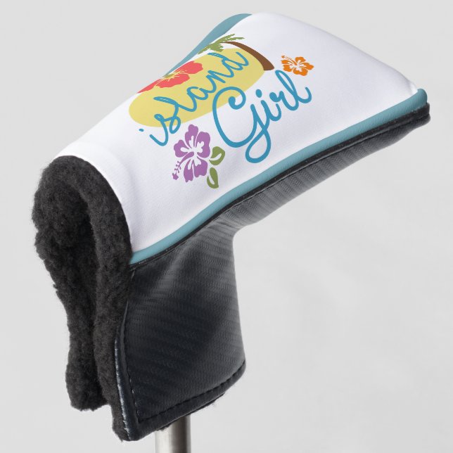 Island Girl - Sports Golf Head Cover (3/4 Front)