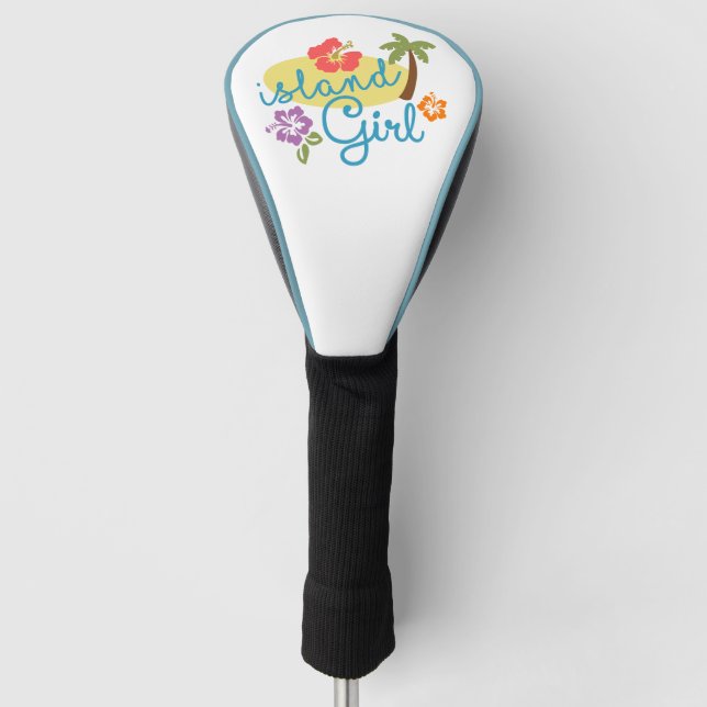 Island Girl - Sports Golf Head Cover (Front)