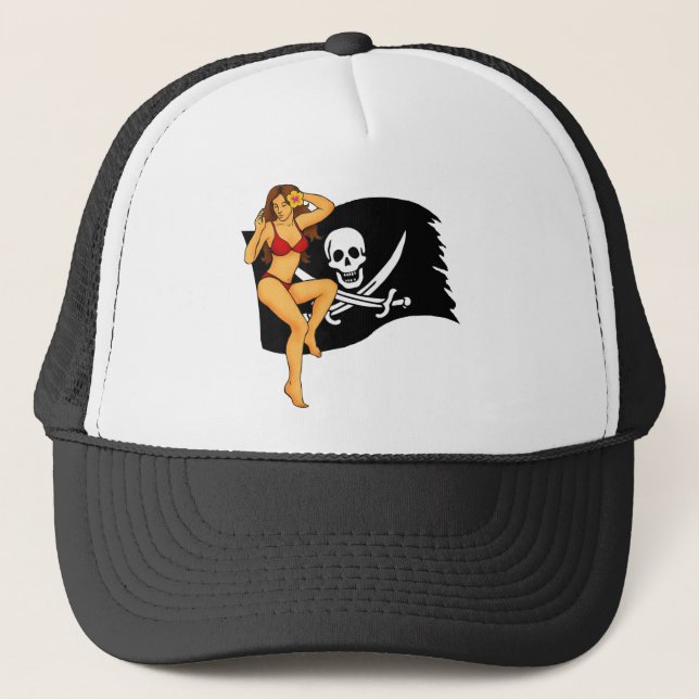 Island girl trucker hat (Front)