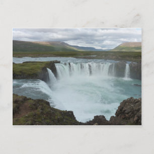 Island Godafoss Postcard
