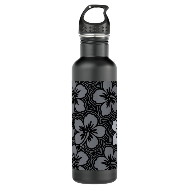 Island Hibiscus Hawaiian 710 Ml Water Bottle (Front)