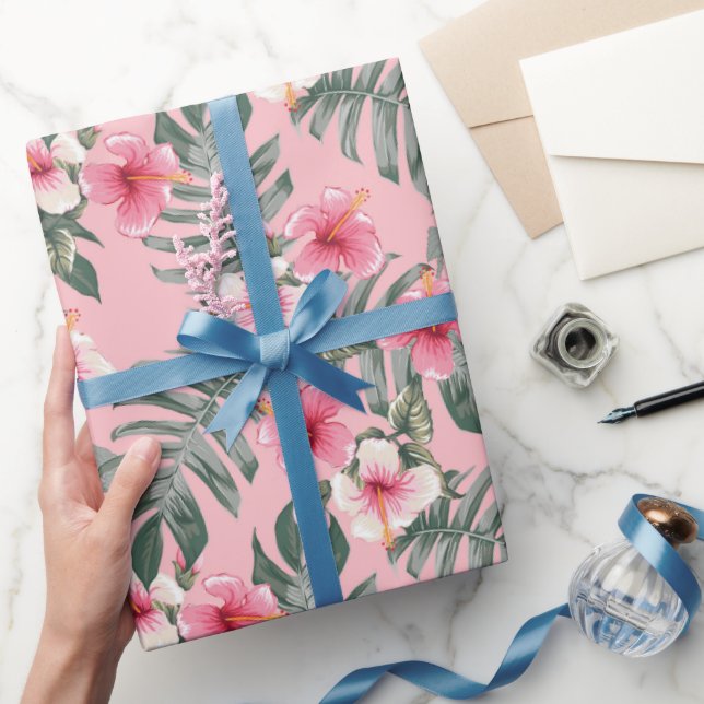 Island Hibiscus Wrapping Paper (Gifting)