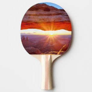 Island in the Sky Ping Pong Paddle