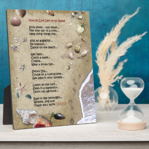 Island Life Plaque