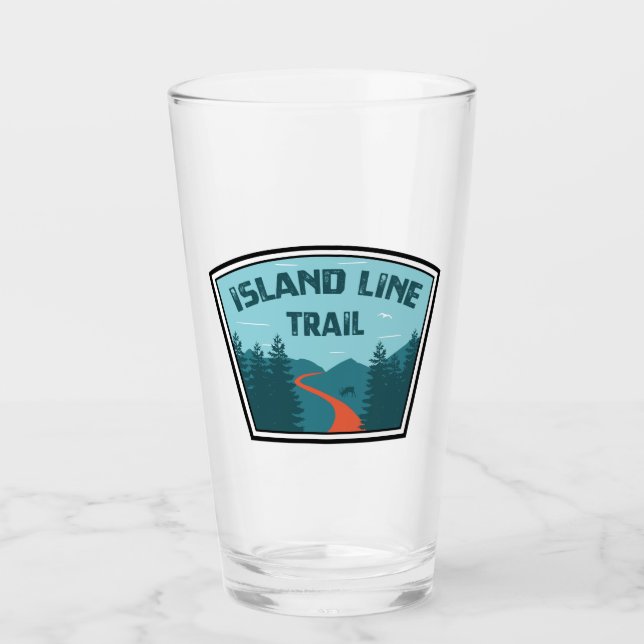 Island Line Trail Glass (Front)