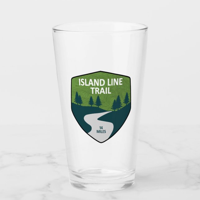 Island Line Trail Glass (Front)