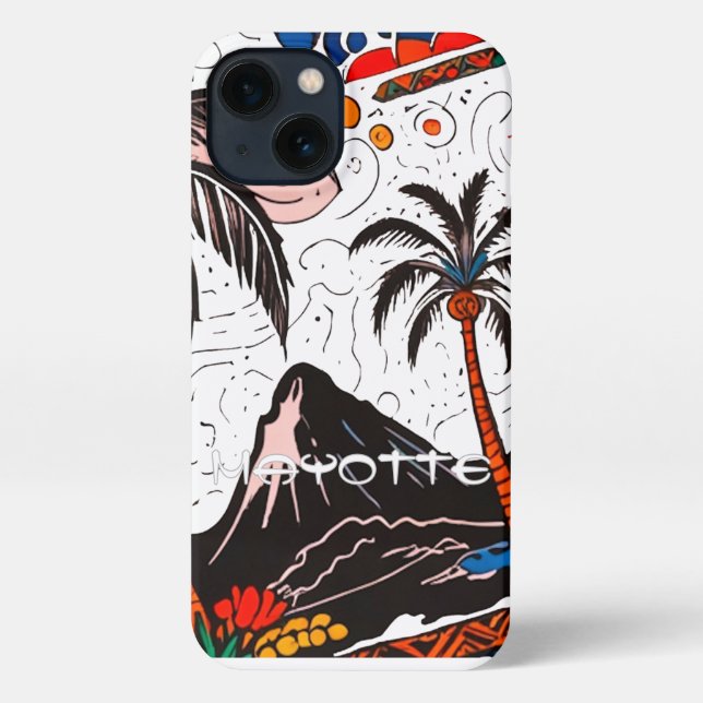 ISLAND MAY  iPhone CASE (Back)